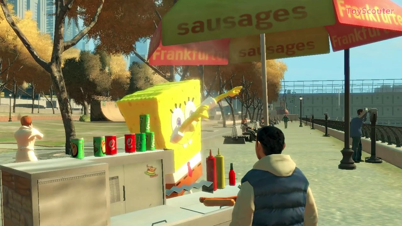 BOB léponge Comptines avec Hamburger Voiture et Lightning McQueen Chansons pour les Enfants