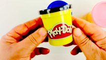 Plastilina Play Doh en Español How To Make Peppa Pig Surprise Eggs Huevos Kinder Sorpresa