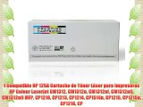 1 Compatible HP 125A Cartucho de T?ner L?ser para Impresoras HP Colour Laserjet CM1312 CM1312n