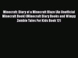 Minecraft: Diary of a Minecraft Blaze (An Unofficial Minecraft Book) (Minecraft Diary Books
