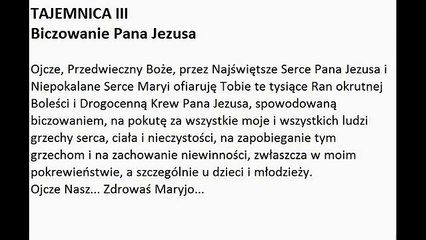 7 OJCZE NASZ I 7 ZDROWAŚ MARYJO KU CZCI NAJŚWIĘTSZEJ CZCI PANA JEZUSA Low, 360p