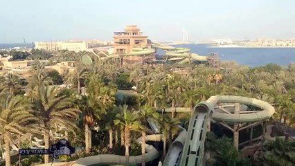 Аквапарк Aquaventure Waterpark Dubai 2015, Аквапарк в Дубае 2015