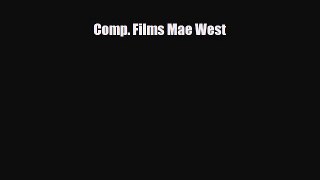[PDF Download] Comp. Films Mae West [PDF] Full Ebook