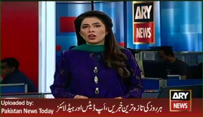 ARY News Headlines 28 January 2016, Peshawar main Takhreeb Kari ka Mansoba Nakam - Latest News