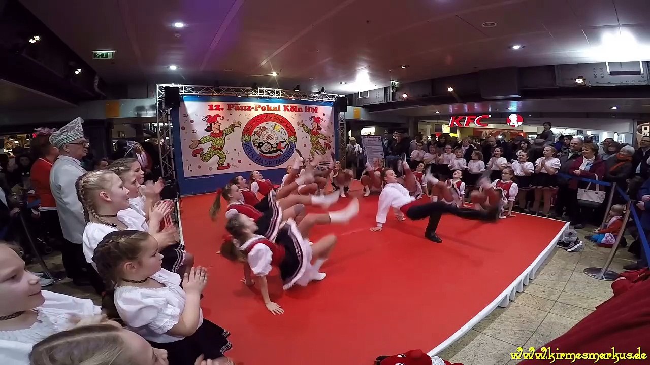 12. Pänz Pokal Köln Hbf - Herrlisch Jeck (Kg Gemütlichkeit 1908 Kerpen e.V) - Clip by kirmesmarkus 2016
