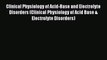 Clinical Physiology of Acid-Base and Electrolyte Disorders (Clinical Physiology of Acid Base