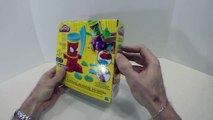 PLAY-DOH CAN-HEADS SPIDERMAN vs GREEN GOBLIN Marvel Super Heroes & Villians - Fun Toy Plastilina