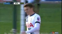 Thomas Carroll Goal Colchester 1 - 4 Tottenham FA Cup 30-1-2016