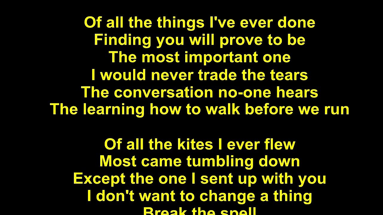 Dusty Springfield – Of All The Things Lyrics