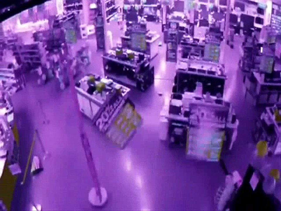 Eerie CCTV footage of the Christchurch Earthquake Sep 2010  Historical Earthquakes