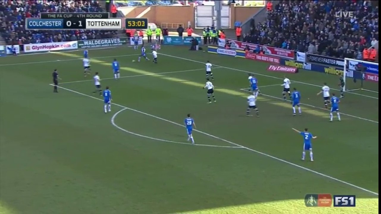 Colchester United 1 - 4 Tottenham Hotspur All Goals and Full Highlights 30/01/2016 - FA Cup