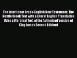 (PDF Download) The Interlinear Greek-English New Testament: The Nestle Greek Text with a Literal