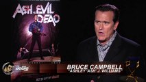 Hilarious Ash vs. Evil Dead Interview with Bruce Campbell & Lucy Lawless!