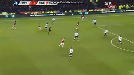 Juan Mata Goal vs Derby - Derby vs Man Utd 1-3 29.01.2016
