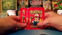 Opening 3 Topps Pokemon Sticker Packs!!!FOIL?