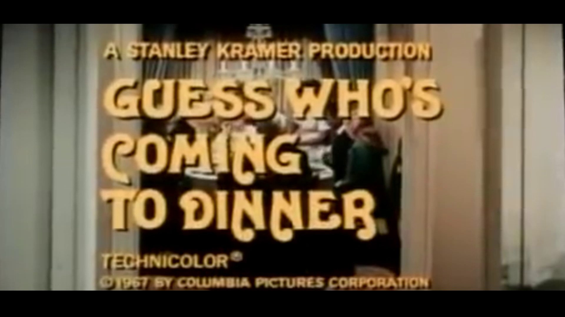 GUESS WHO'S COMING TO DINNER (1967) Trailer - Vidéo Dailymotion