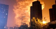 Çin'in Tianjin Kentinde Devasa Bir Patlama Yaşandı