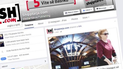 Report TV - "Fluturon" në FB Shqiptarja.com  lë pas mediat e tjera ... ja shifrat