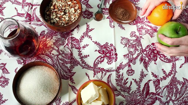 Начинка из сухофруктов для корзиночек или пирогов (Mincemeat)- видео-рецепт