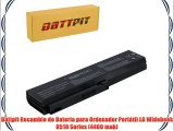 Battpit Recambio de Bateria para Ordenador Port?til LG Widebook R510 Series (4400 mah)