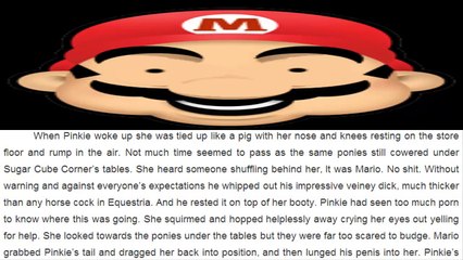 Lets Try To Read Mario Rapes Ponyville