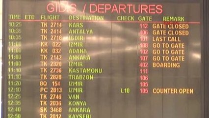 Havalimanında İlginç Olay