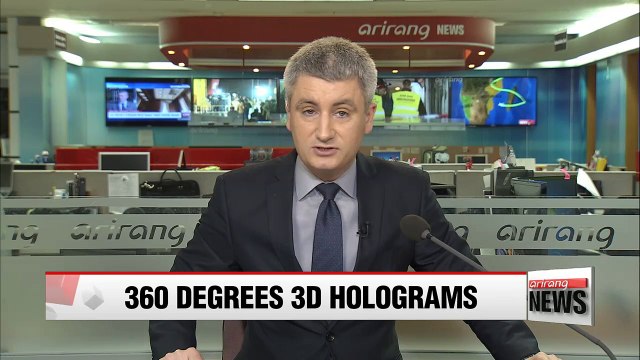 Korean researchers developed hologram that can be viewed from all directions