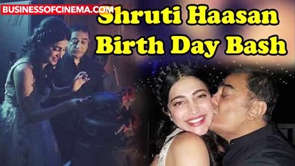 Inside Video- Shruti Haasan Celebrates Her Birthday In A Private Party!