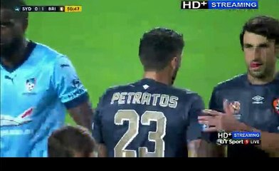 Goal Corona (OG)Sydney FC vs Brisbane Roar FC 1-1