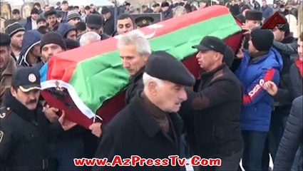 Azərbaycan Ordusunun şəhid əsgəri Lənkəranda torpağa tapşırılıb