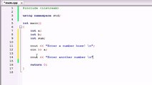 Buckys C   Programming Tutorials - 5 - Creating a Basic Calculator