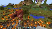 Minecraft: MOVING STRUCTURES (REAL MOVIE THEATER, BUSES, BOATS, & FERRIS WHEEL!) Mod Showcase