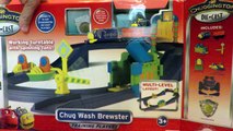 TOMY Chuggington Die-Cast Chug Wash Brewster Training Playset Review