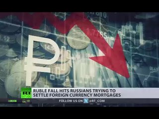 'Profit is Banksters' God': 70K Russians with dollar & euro mortgages can't afford to live