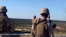 SUPER POWERFUL US Military heavy machine gun exercise