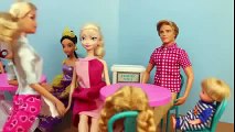 Frozen Play Doh Barbie Pancakes Elsa Kids and Family Barbie I Can Be DisneyCarToys ToysR