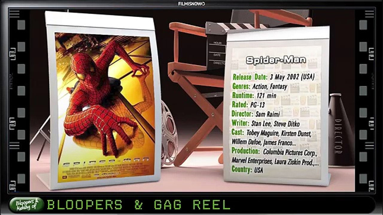 Spider-Man (2002) Bloopers Outtakes Gag Reel