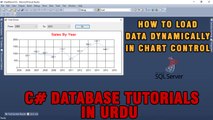 C# Chart Control Tutorial In Urdu - Load Data Dynamically in Chart Control