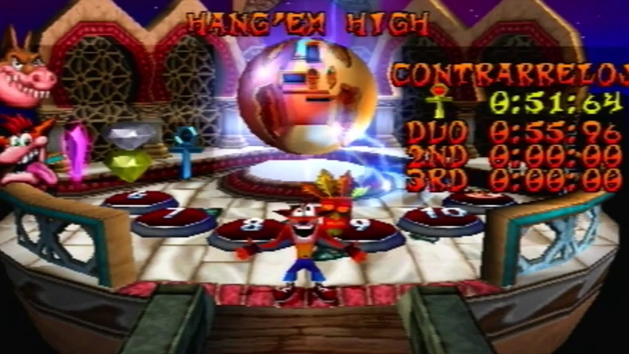 [PSX] Walkthrough - Crash Bandicoot 3 Warped - Sotano y final