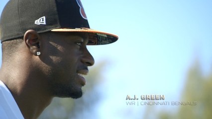 Fan Pass: A.J. Green wired at Pro Bowl practice