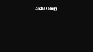 Archaeology  Free Books
