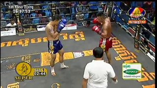 Khmer Boxing, Ly Istoy VS Em Vutha, 09-January-2016, Bayon TV Boxing