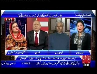 Zafar Hilali Hardly Criticizing Punjab Govt & Prime Minister
