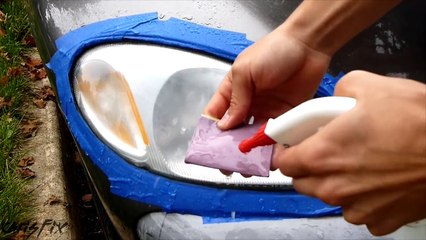 How to Restore your Headlights (crystal clear)
