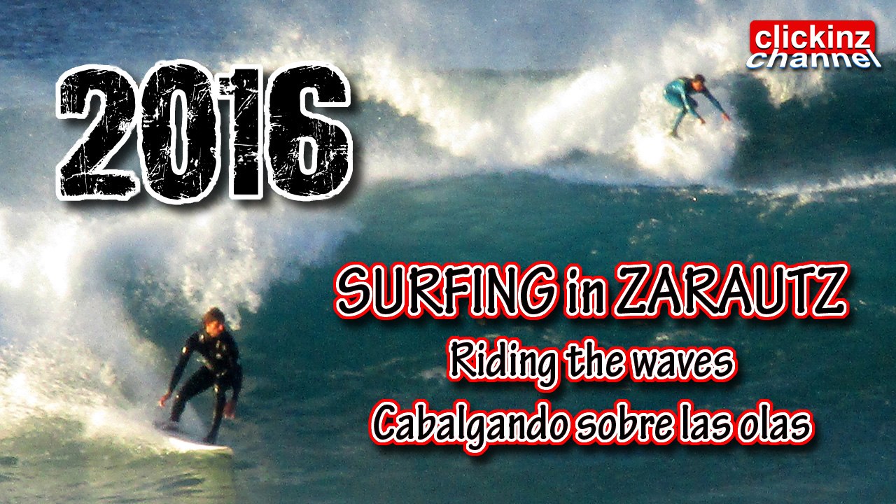 SURF en ZARAUTZ SURFING in ZARAUTZ Riding Big Waves Kayak BodyBoard Paddle Grandes Olas Zarauz Temporal Campeonato mundial de Surf World Championship San Miguel Pro Awesome Wave Storm Mini Epic Enjoy Disfrutando de olas Photo & Video Session y Foto Sesion