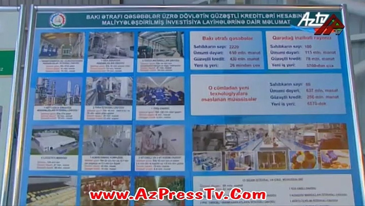 Prezident Yeni Ağdağ gips zavodunun açılışında iştirak edib