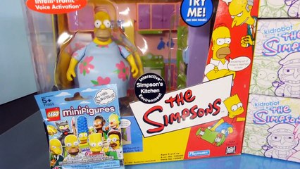 Download Video: The Simpsons Toys Videos Unboxing Playsets Kidrobot Series 2 Blind Boxes - Disney Cars Toy Club DCTC