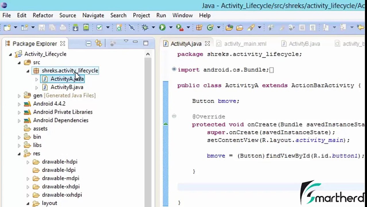 Eclipse Tutorial Android LOLLIPOP Application Development for Beginner  (22)
