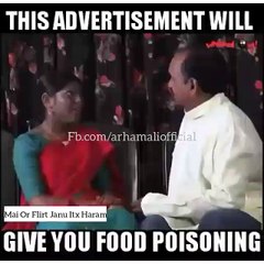 This advertisement will give you food poisoning