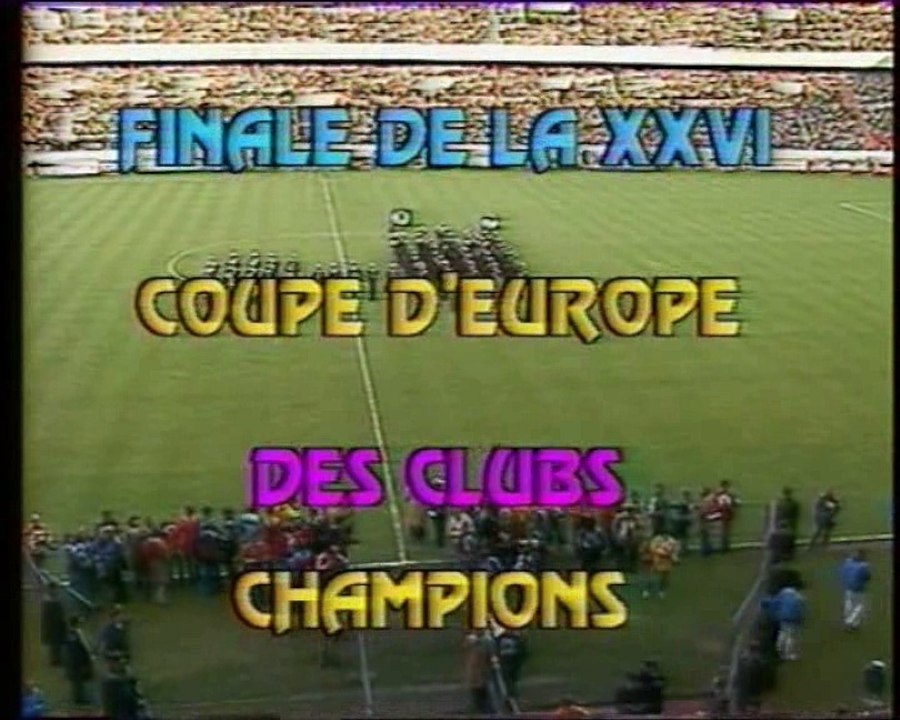 LIVERPOOL  -  REAL MADRID               -  1981